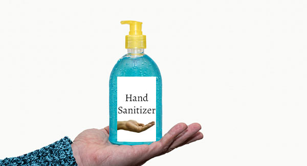 A Bottle of Hand Sanitizer and How to Make Your Own.