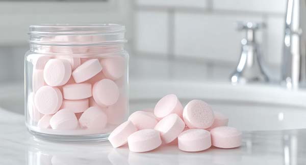 Shower Vapor Melts in a Jar for Cold and Flu.