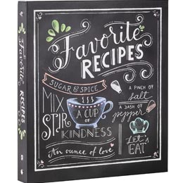 Favorite Recipe Binder.